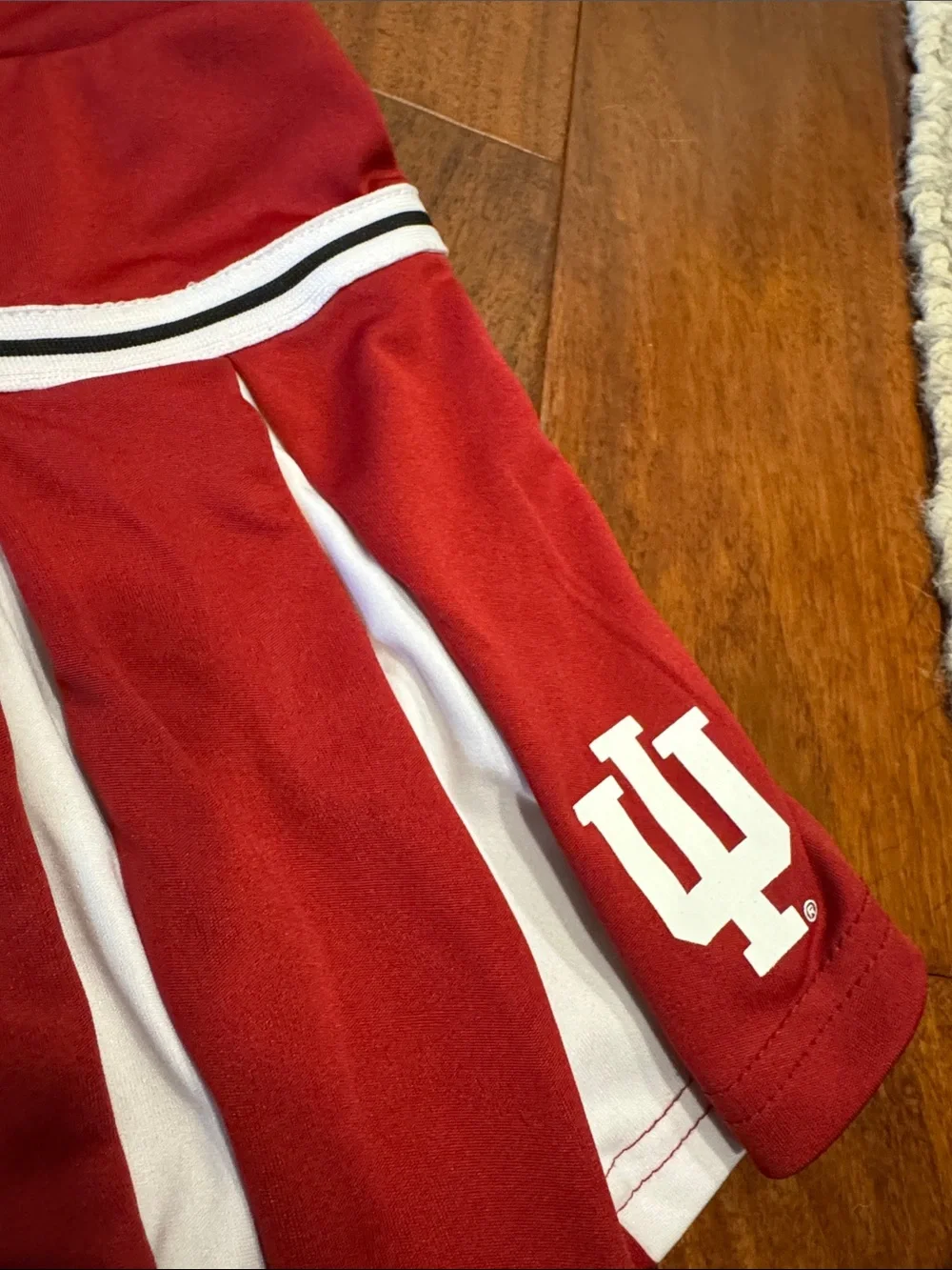 Indiana Hoosiers Red & White Cheerleading Set 6-6X